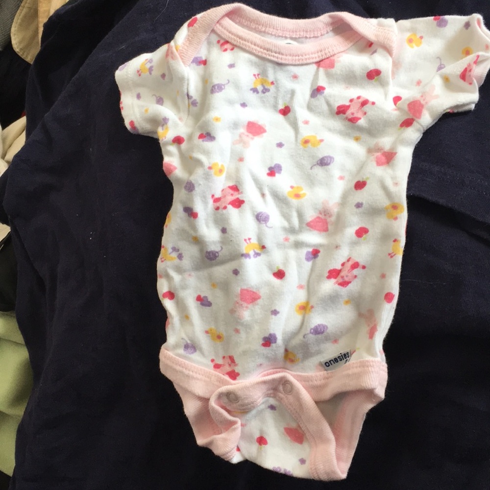 Little girls gerber onesie newborn